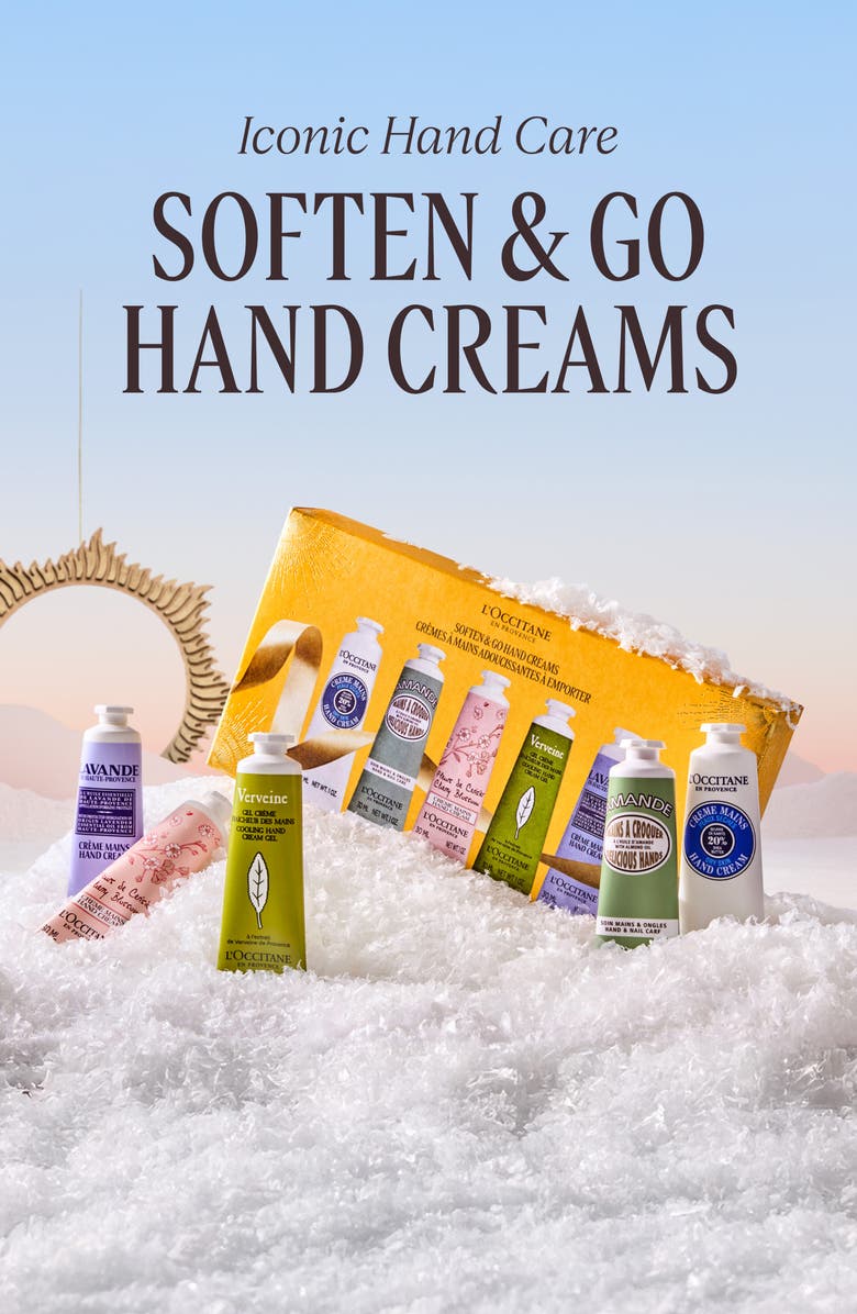 L'Occitane Soften & Go Hand Cream Set $65 Value, Alternate, color,