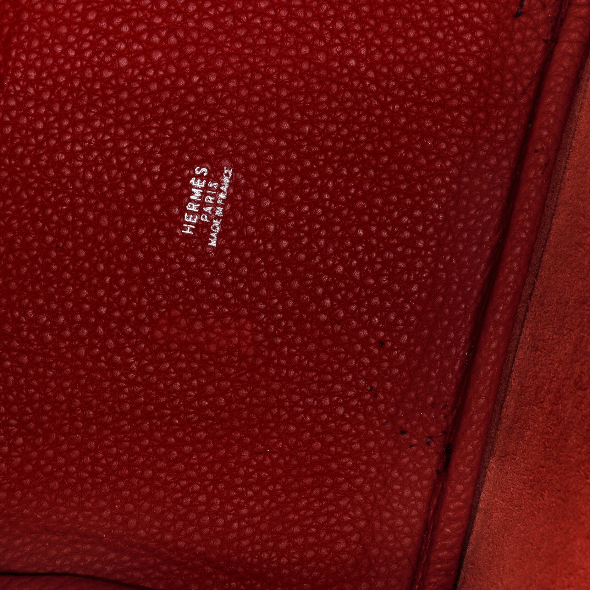 Pre-Owned Hermes Picotin Lock Bag Clemence PM, Alternate, color, Rouge Vif