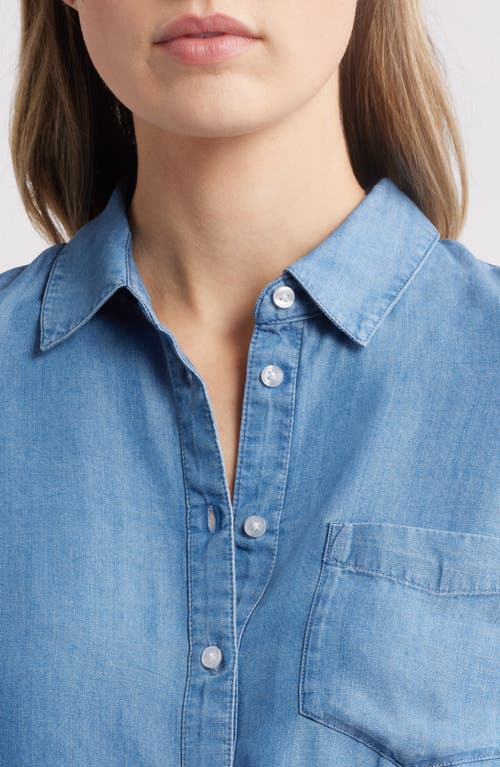 Caslonr Caslon(r) Chambray Button-up Shirt In Medium Wash