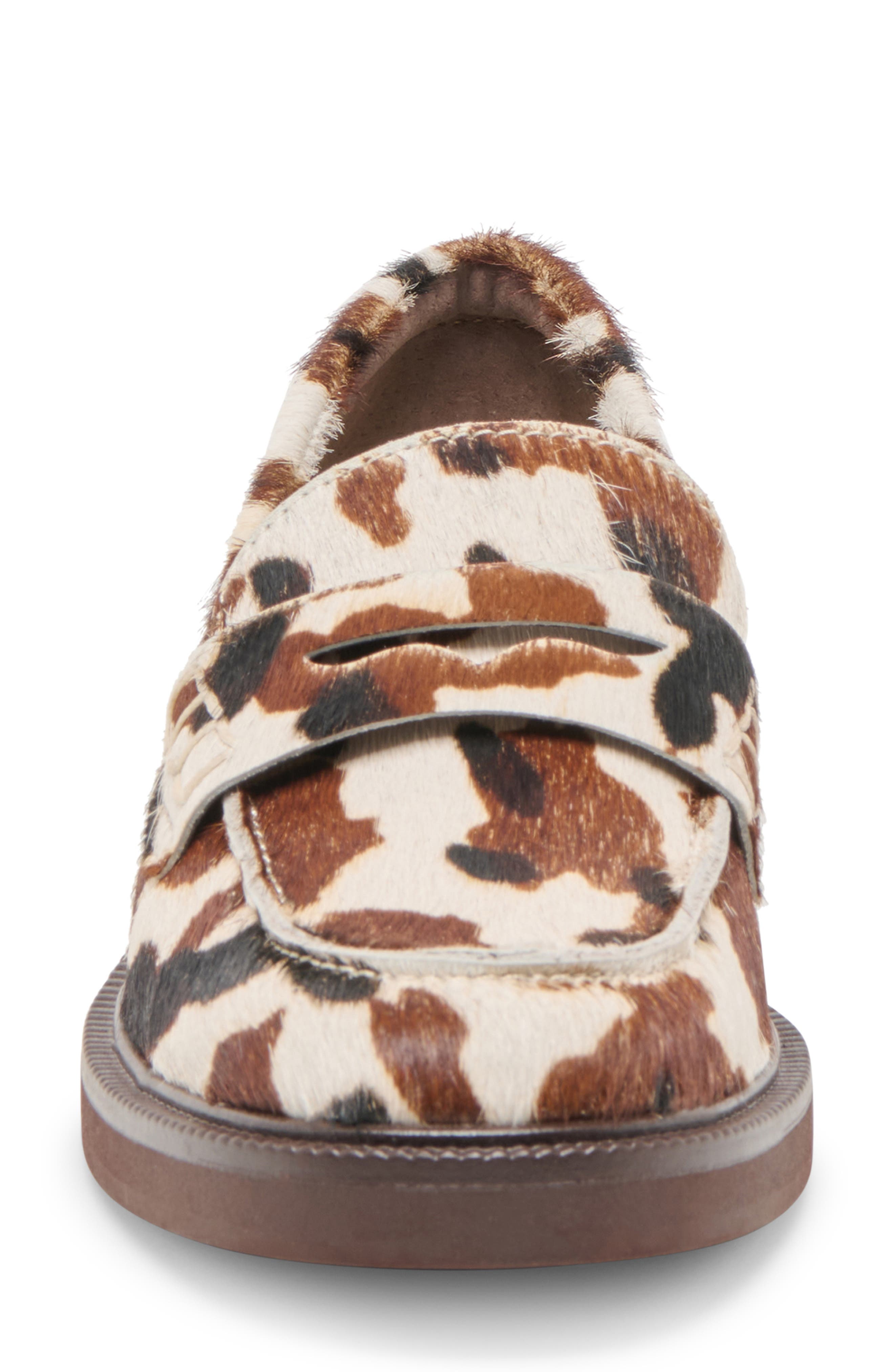 Dolce Vita Tiggy Penny Loafer, Alternate, color, Cocoa Taurus Calf Hair