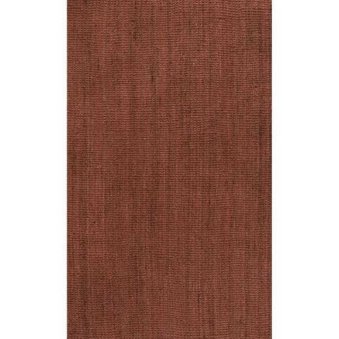 Pata Hand Woven Chunky Jute Area Rug