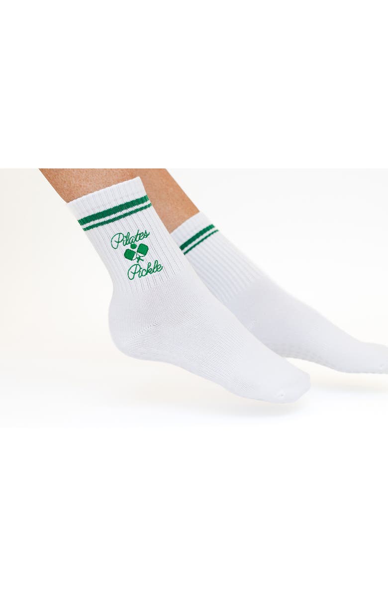 Assorted 3-Pack Country Club Nonslip Grip Crew Socks