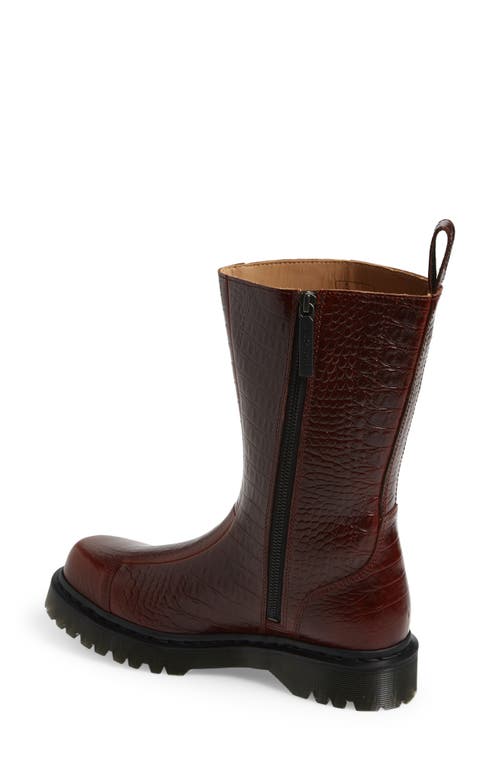 Dr. Martens Regena Refined Lug Sole Boot In Brown