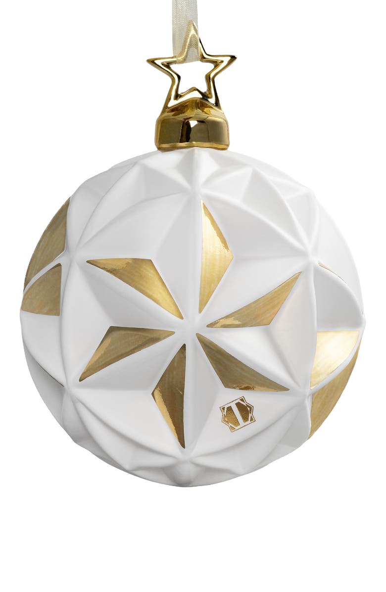 Togas Celestia Set of Christmas balls, Alternate, color, White