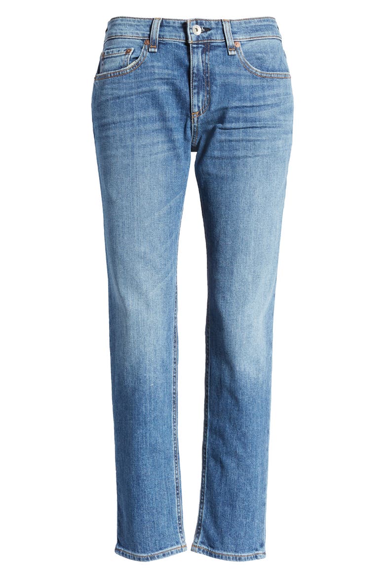 Dre Low Rise Slim Boyfriend Jeans, Alternate, color, JULIENNE