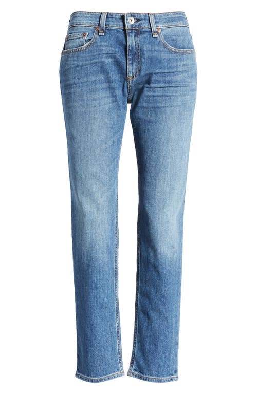 Rag & Bone Dre Low Rise Slim Boyfriend Jeans In Blue