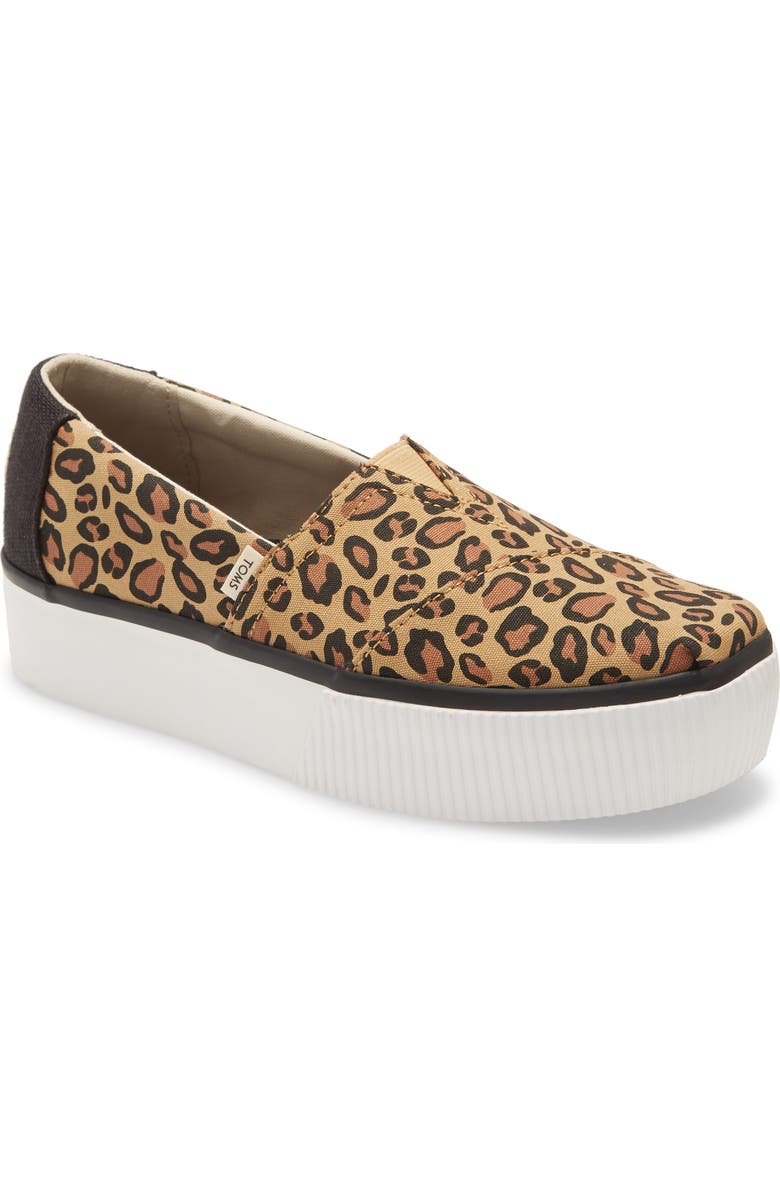 TOMS Alpargata Boardwalk Platform Slip-On, Main, color,