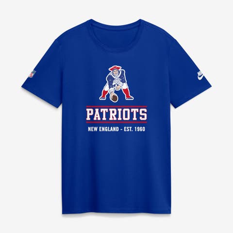 Women's Nike Royal New England Patriots Sideline Alt Dri-FIT T-Shirt
