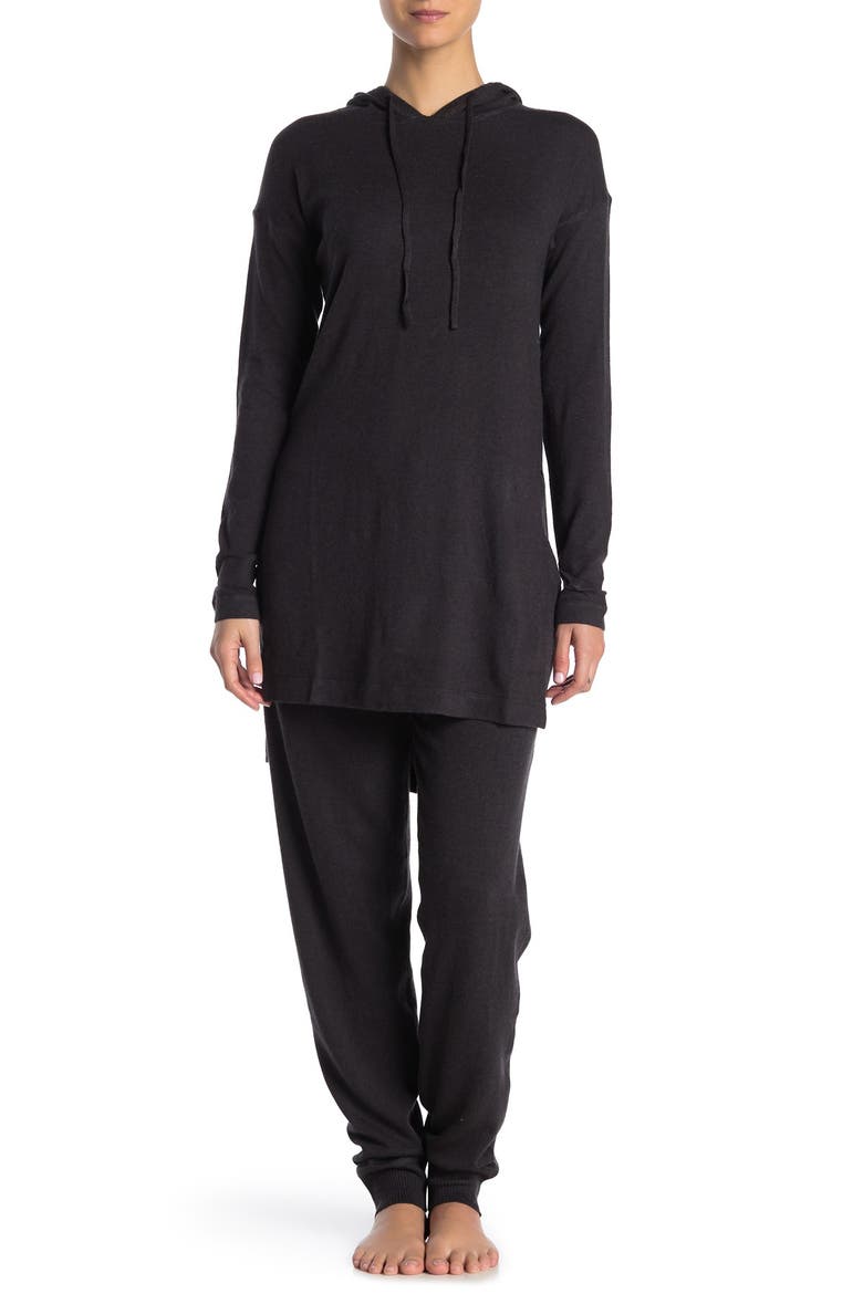 Server Rack Side Vent LEIMERE Drawstring Hood Side Vent Knit Sweater (Women) | Nordstromrack