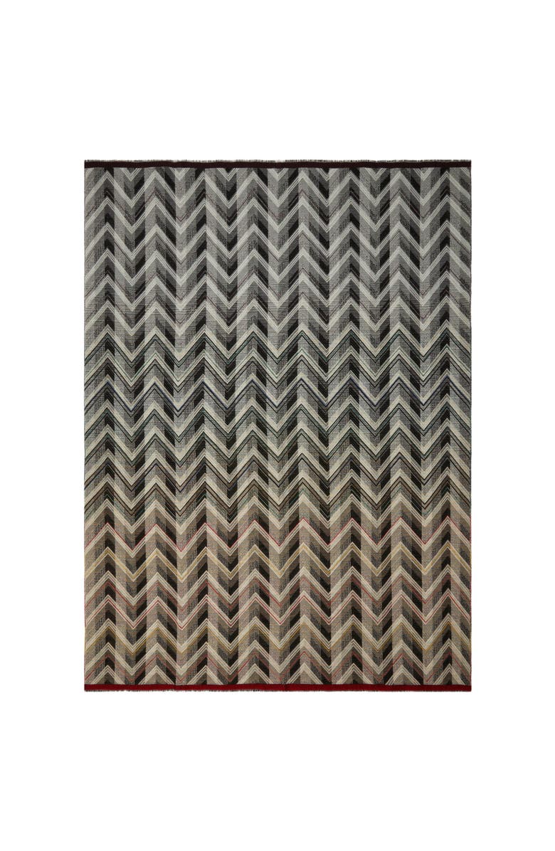 Missoni Home Brent  Throw 140x190 Cm, Alternate, color, Black