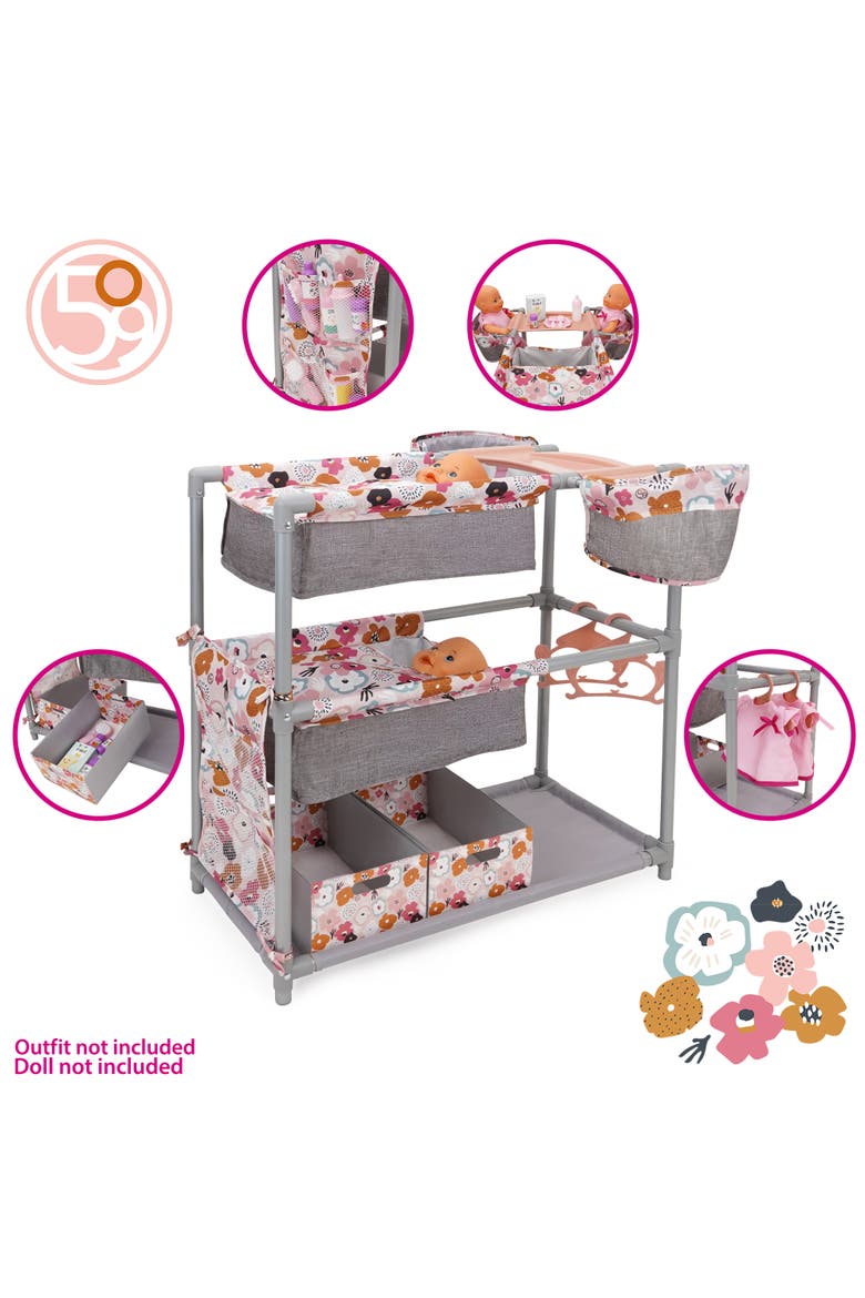 Melange Flora Twin Center Doll Accessory Set 15pc, Alternate, color, Multicolored