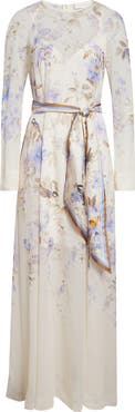 Zimmermann Luna Long Sleeve Maxi Dress