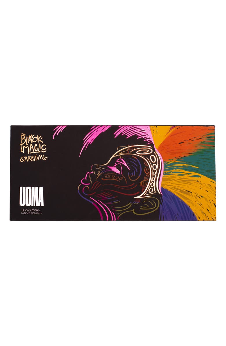 UOMA Beauty Black Magic Carnival Color Palette, Alternate, color,