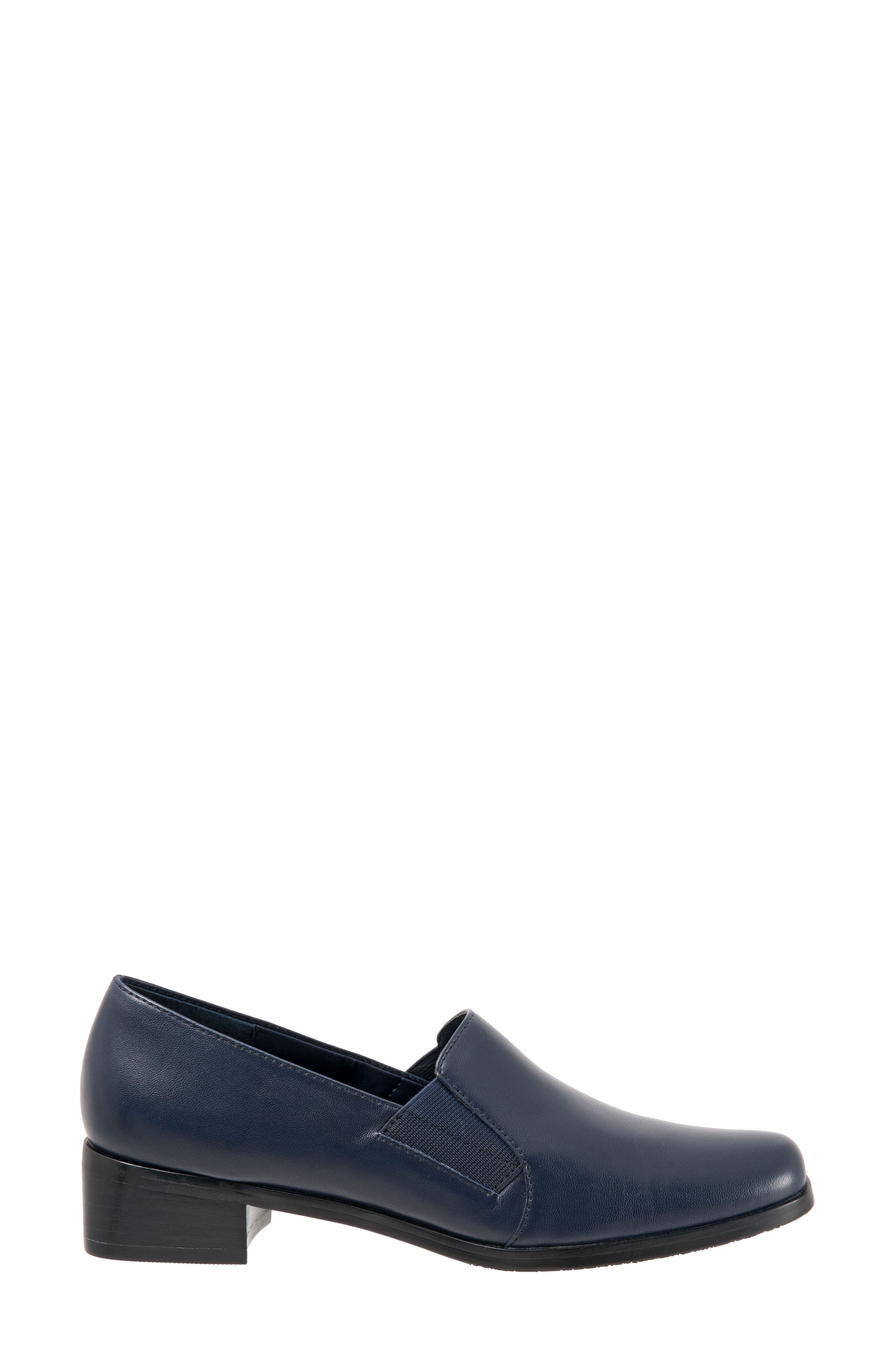 Trotters 'Ash' Slip-On, Alternate, color, Navy