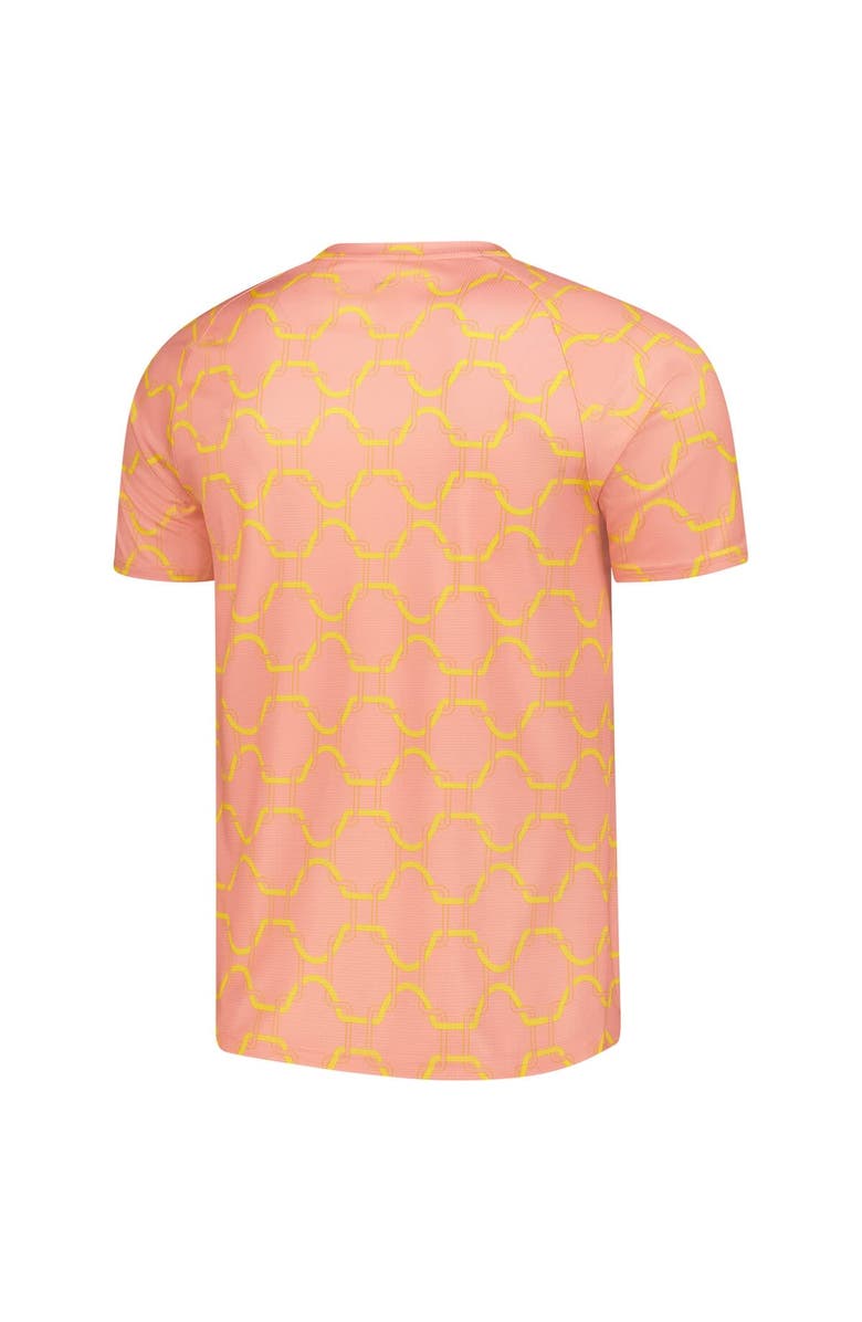 PUMA Men's Puma Light Orange AC Milan 2025/26 Pre-Match dryCell Training Jersey, Alternate, color, Light Orange