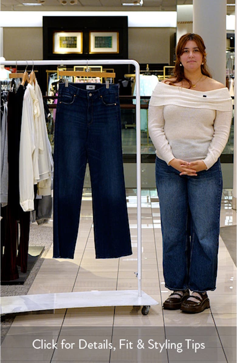 Sasha High Waist Wide Leg Jeans, sales video thumbnail