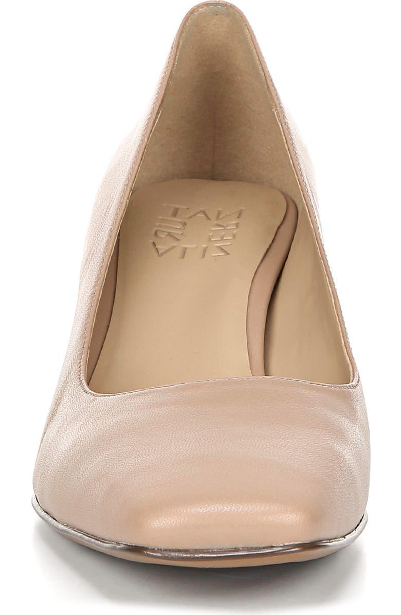 Naturalizer Karina Square Toe Pump, Alternate, color, Gingersnap Leather