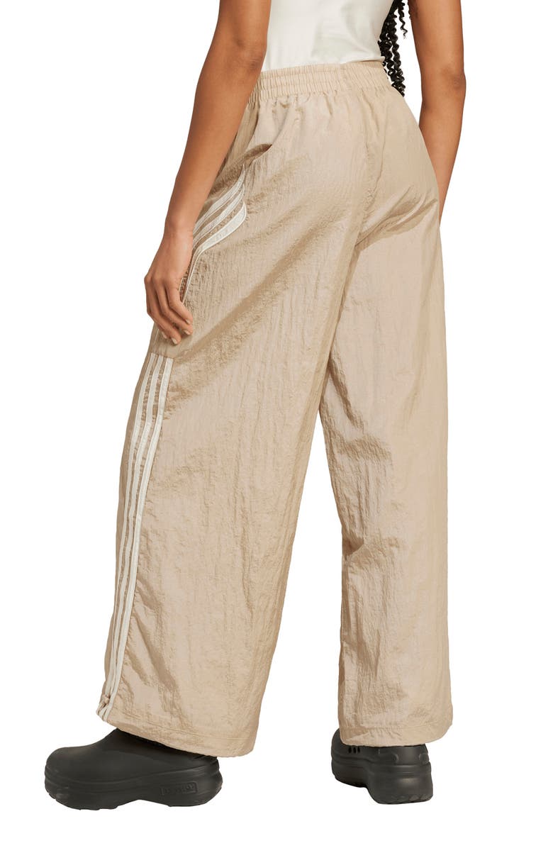 adidas Atlanta Cut Line Wide Leg Track Pants, Alternate, color,