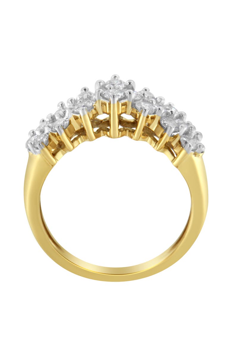 Haus of Brilliance 10K Yellow Gold 1.0 Cttw Round Diamond Ring, Alternate, color, Yellow