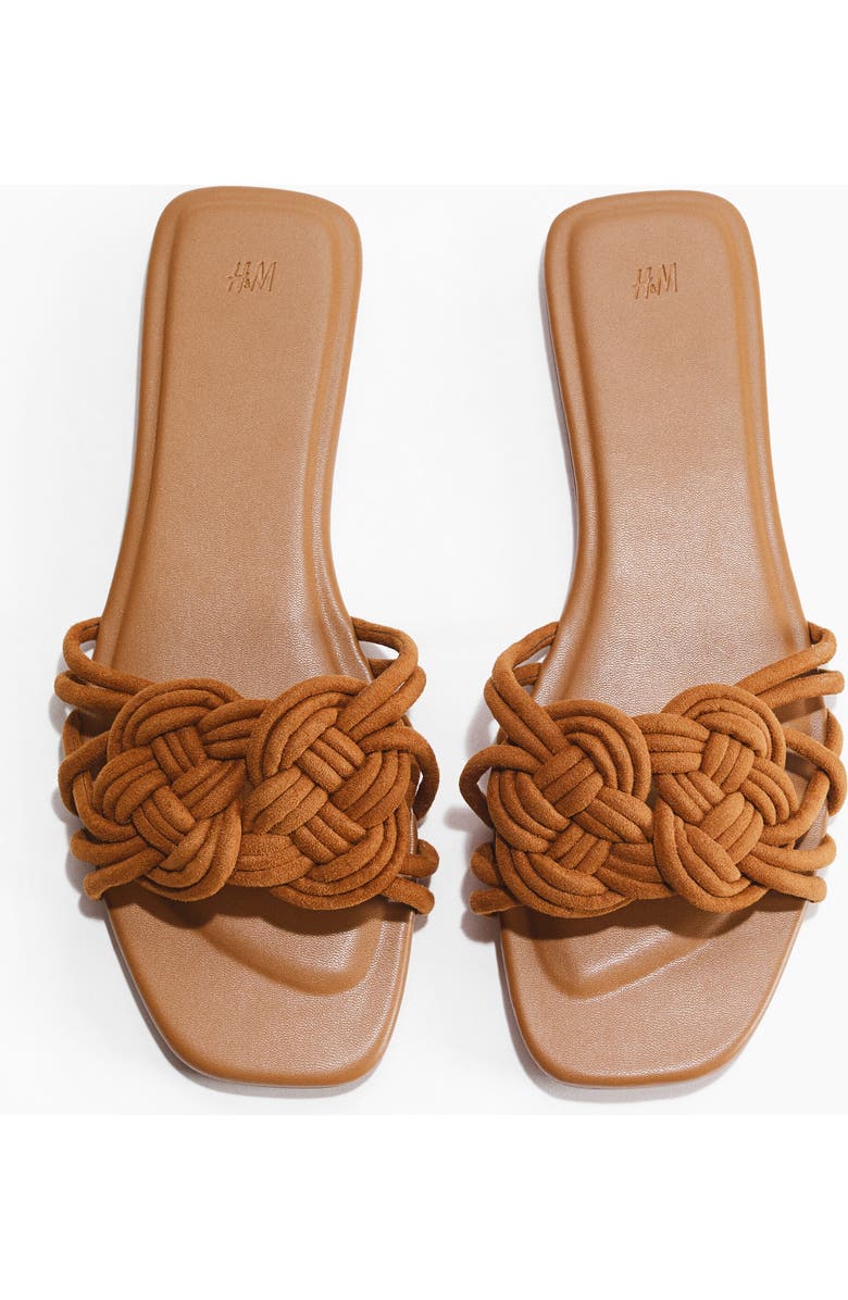 H&M Sandals, Main, color, Dark Beige