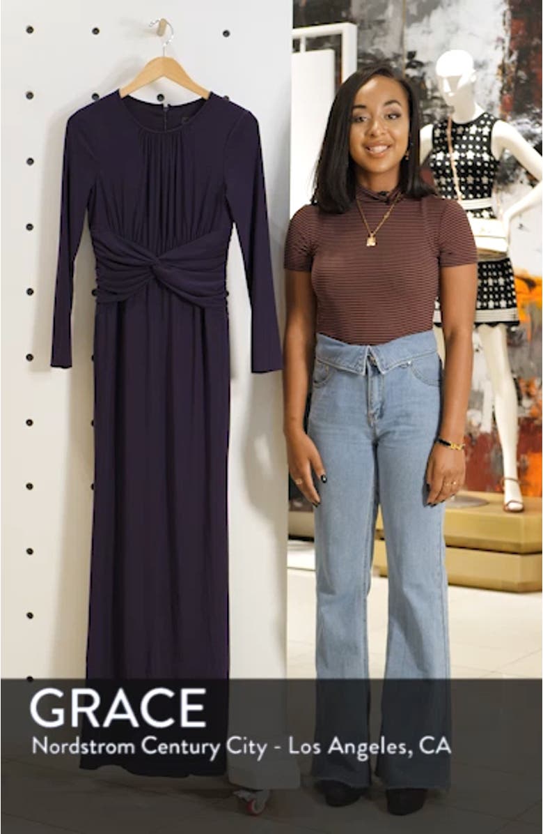 Twist Waist Knit Dress, sales video thumbnail