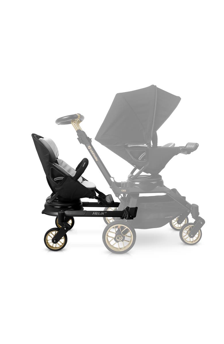 orbit baby<sup>®</sup> Helix+ with G5 Stroller Seat, Alternate, color, Black/ Black Luxe