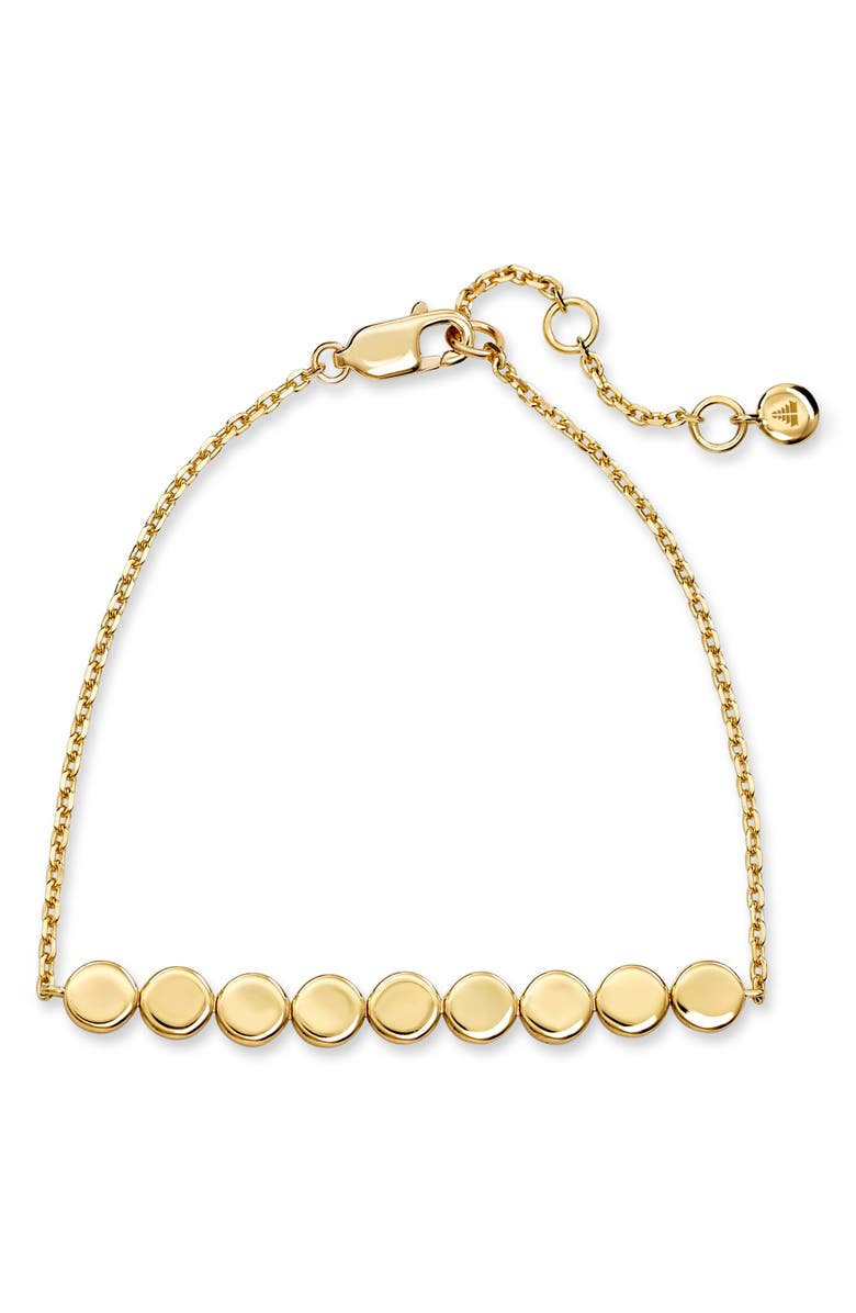 DEVATA Round Link Bracelet, Alternate, color, Gold