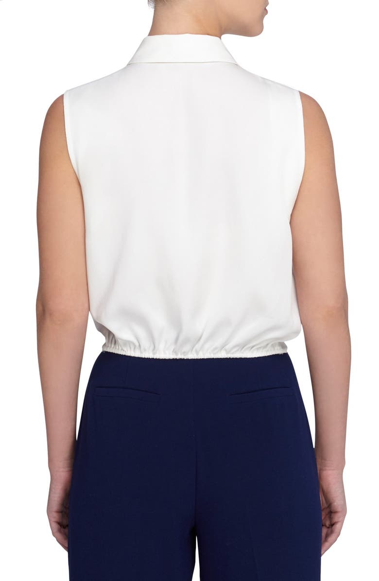 Catherine Catherine Malandrino 'Colby' Sleeveless Tie Waist Blouse, Alternate, color, 