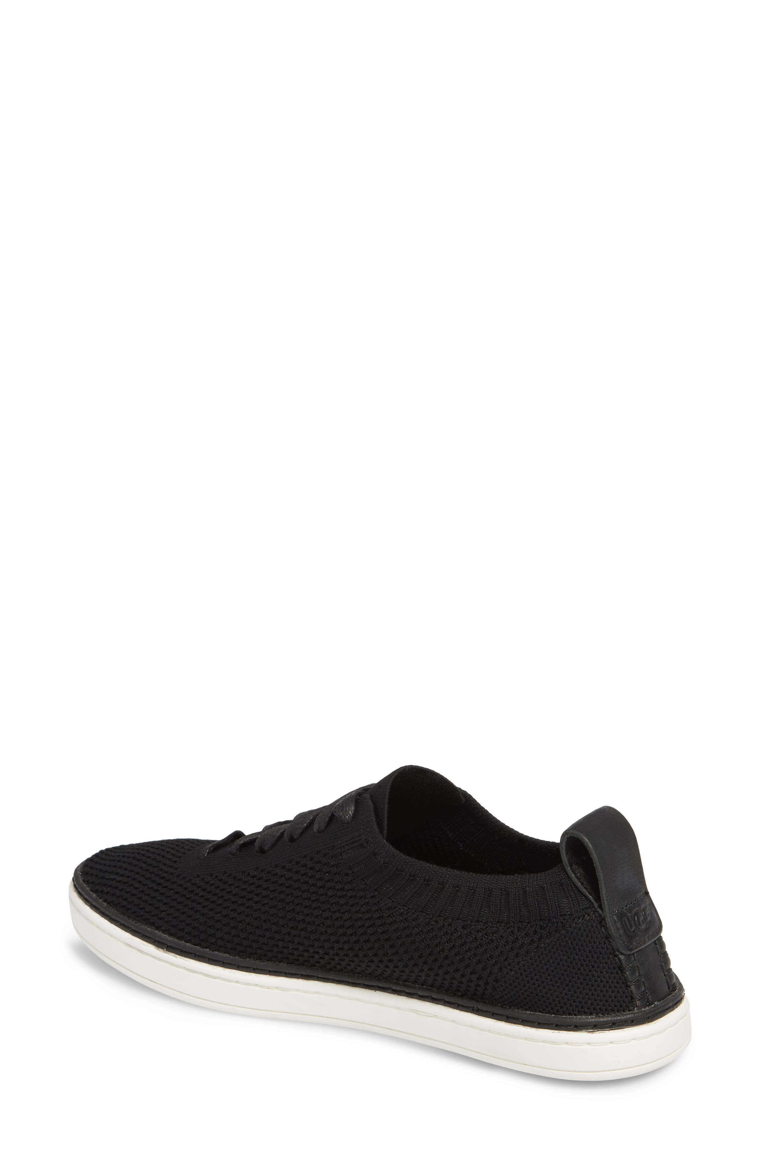 Sidney Sneaker, Alternate, color, BLACK FABRIC