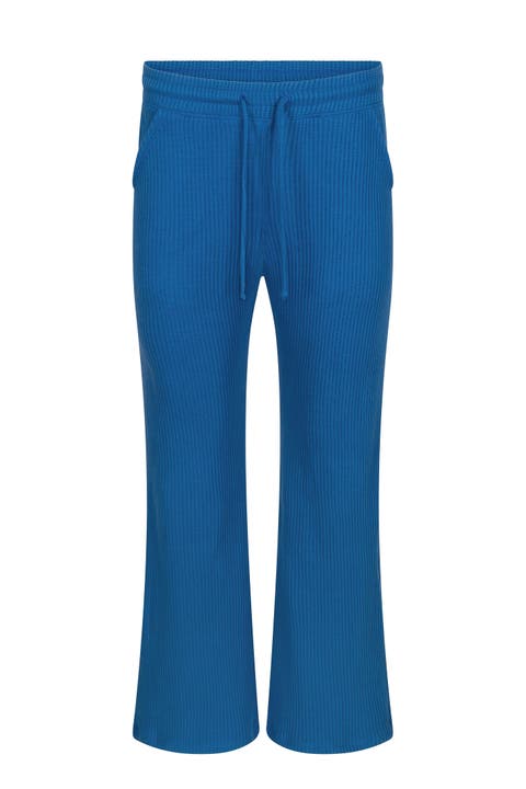 Jules Waffle Knit Organic Cotton Drawstring Pant