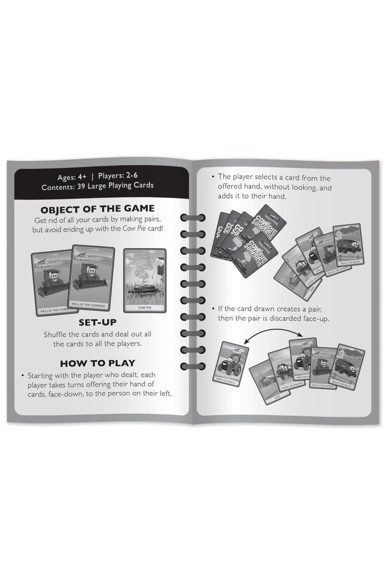 Case IH - Cow Pie Surprise Card Game, Alternate, color, Multicolor