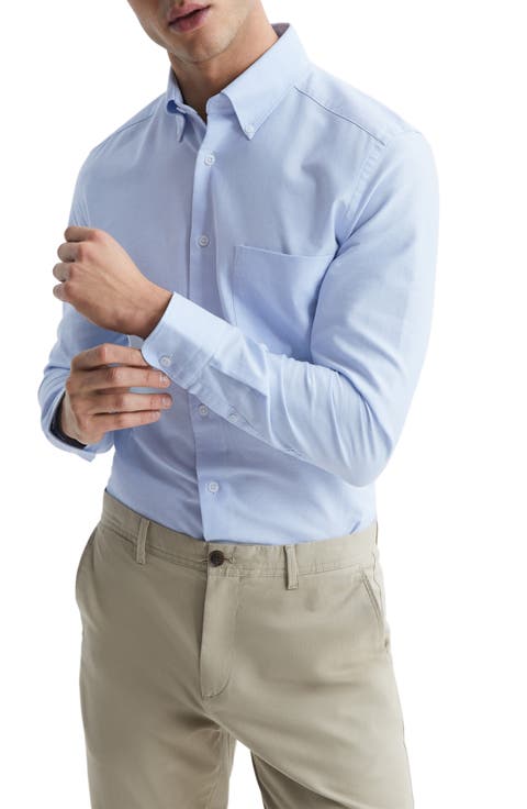 Greenwich Slim Fit Button-Down Shirt