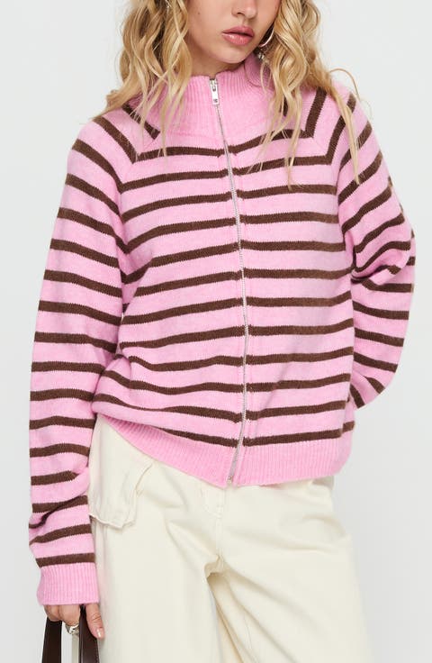 Kaylei Front Zip Cardigan