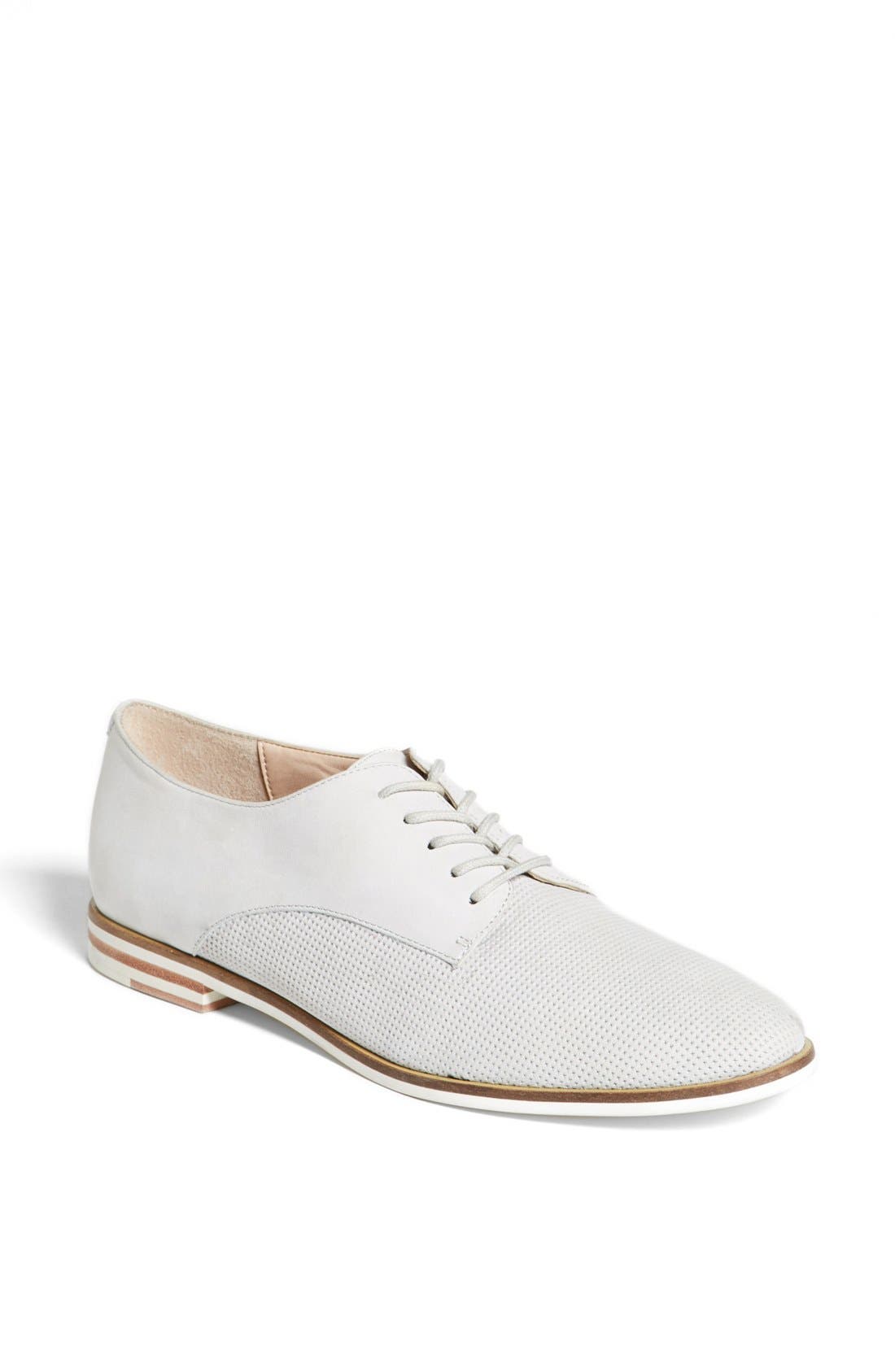 'Dakin' Oxford Flat, Main, color, WARM GREY