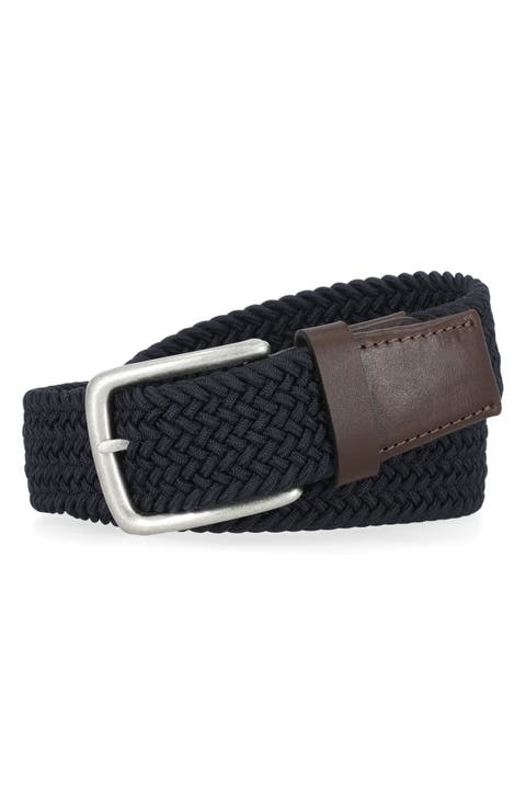 Torino Braided Cord Stretch Belt