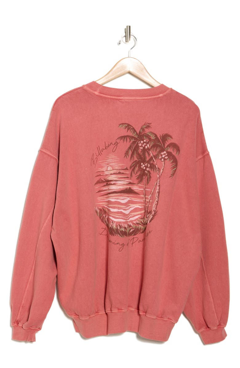 Billabong Dreamin in Paradise Sweatshirt, Alternate, color,