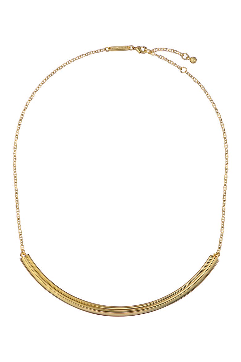 Hidie Hidden Heart Bar Pendant Necklace, Main, color, GOLD TONE