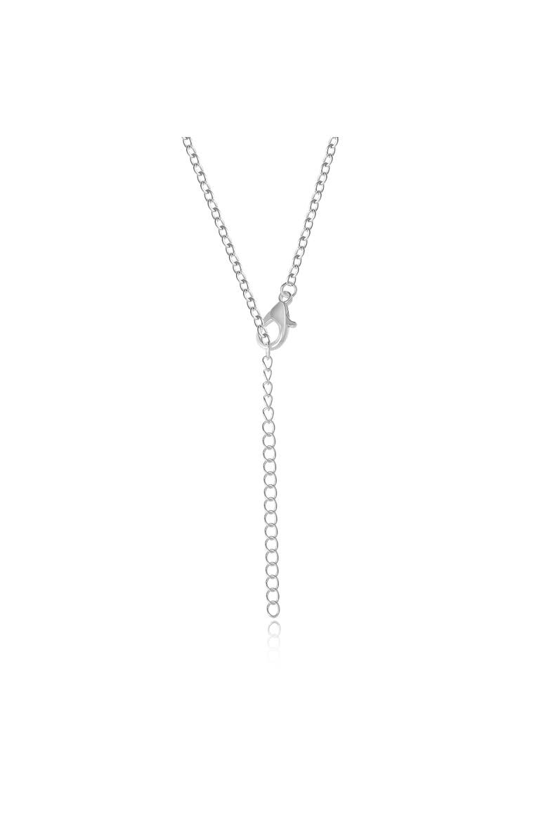 Lilo and Stitch Fashion Pendant Necklace, Alternate, color, Silver, blue