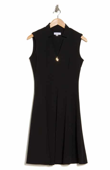 Calvin Klein Sleeveless A-Line Dress