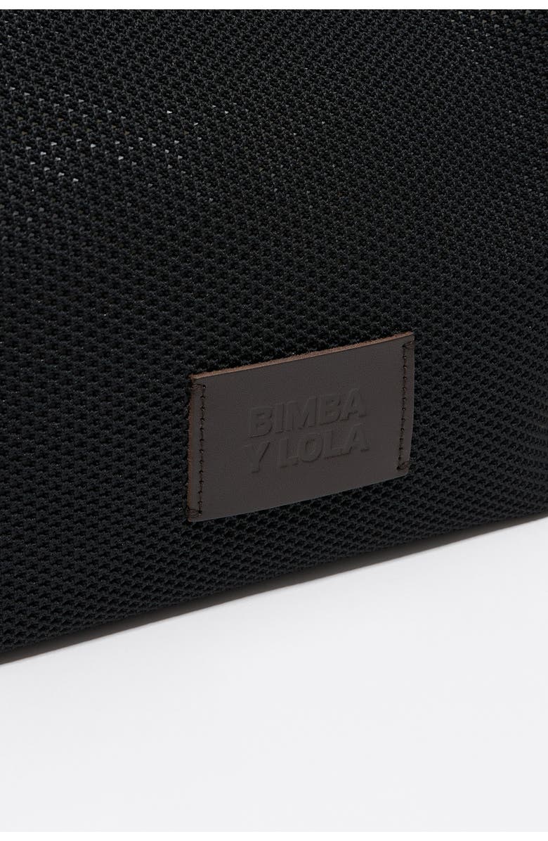 Bimba y Lola Medium Flyknit Shopper Bag, Alternate, color, Black