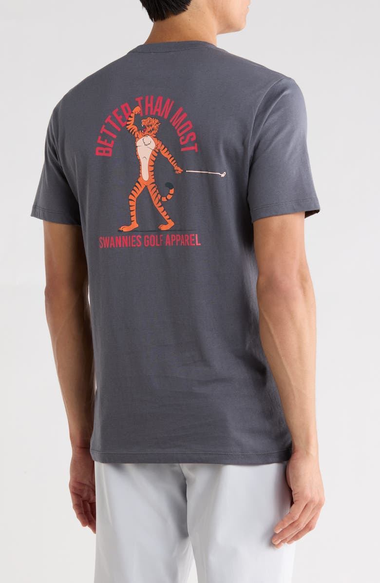 Swannies Better Than Most Cotton Blend T-Shirt, Alternate, color, Grey