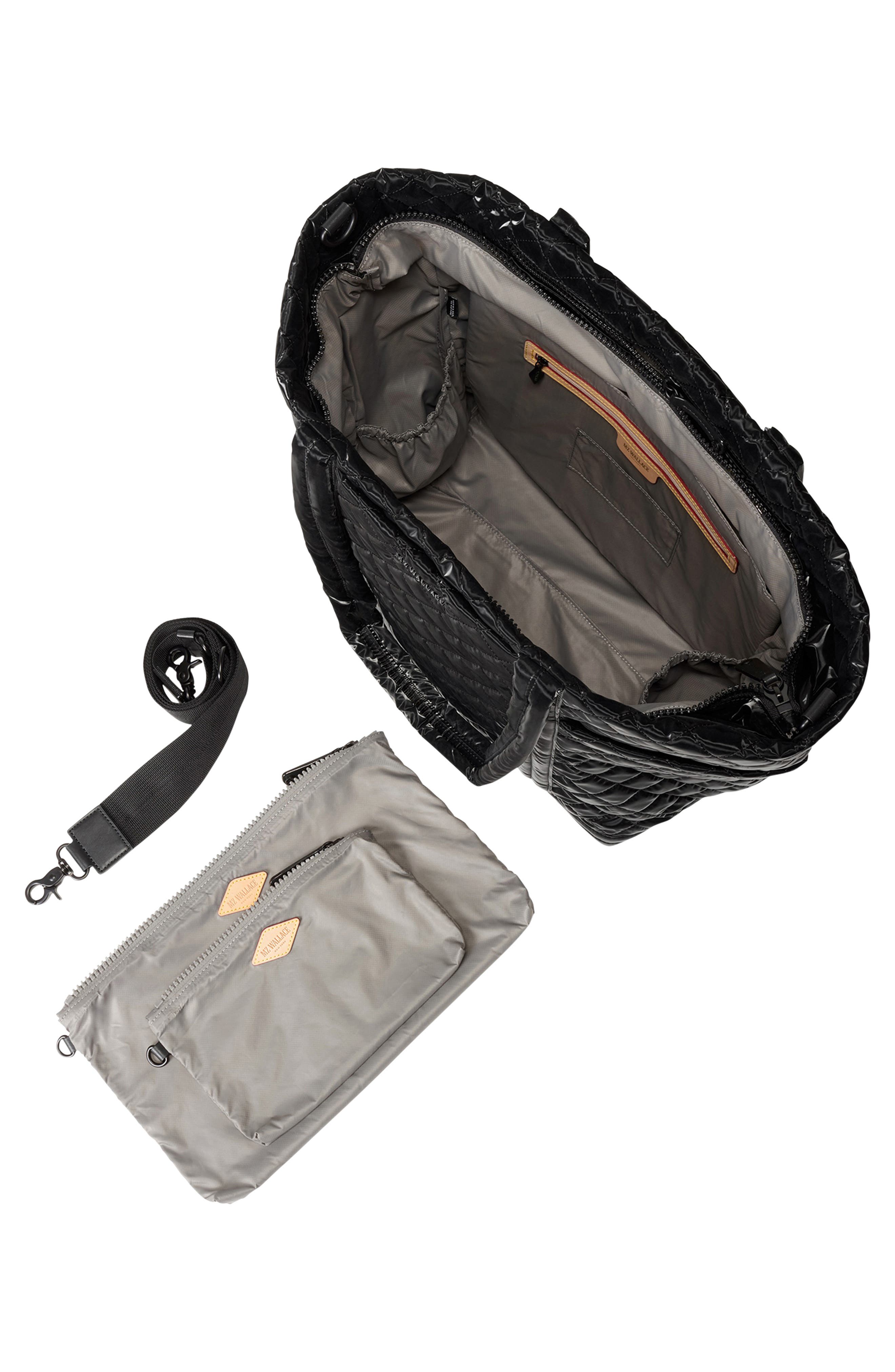 MZ Wallace Large Empire Deluxe Quilted Nylon Tote, Alternate, color, 