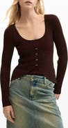 Desigual Rib Knit Cardigan