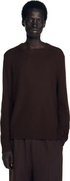 SANDRO Textured knit sweater