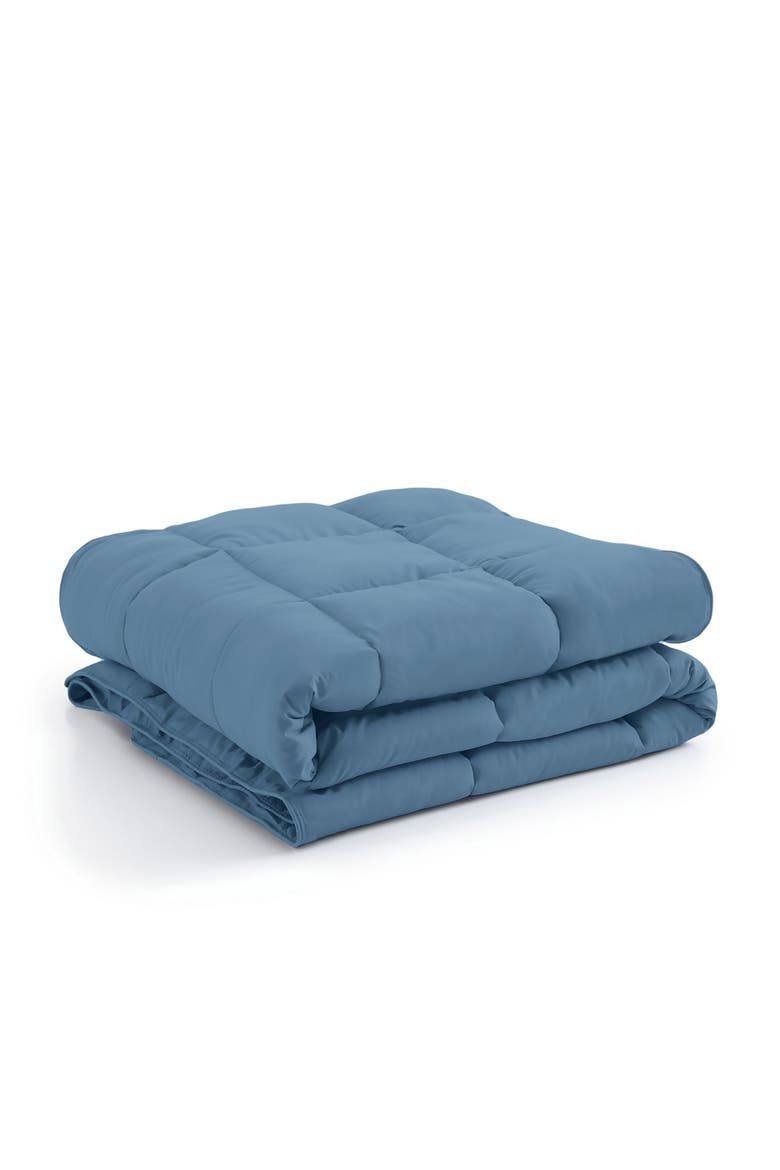 Vilano Down Alternative Comforter, Alternate, color, CORONET BLUE