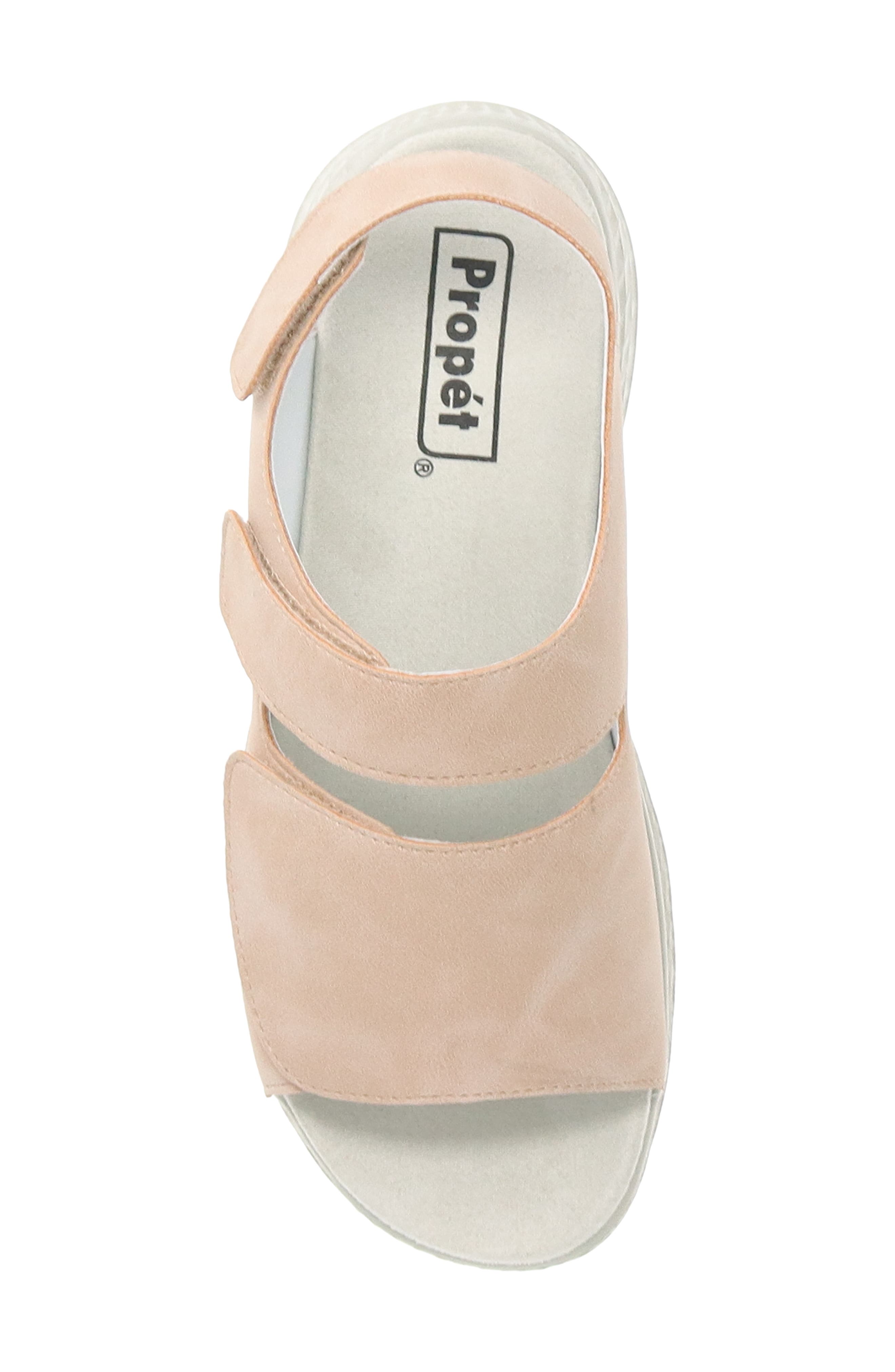 Propét TravelActiv Scottsdale Slingback Sandal, Alternate, color, Sand