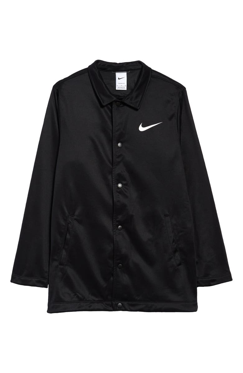 Nike Kids' Therma-FIT Snap-Up Jacket, Main, color, 