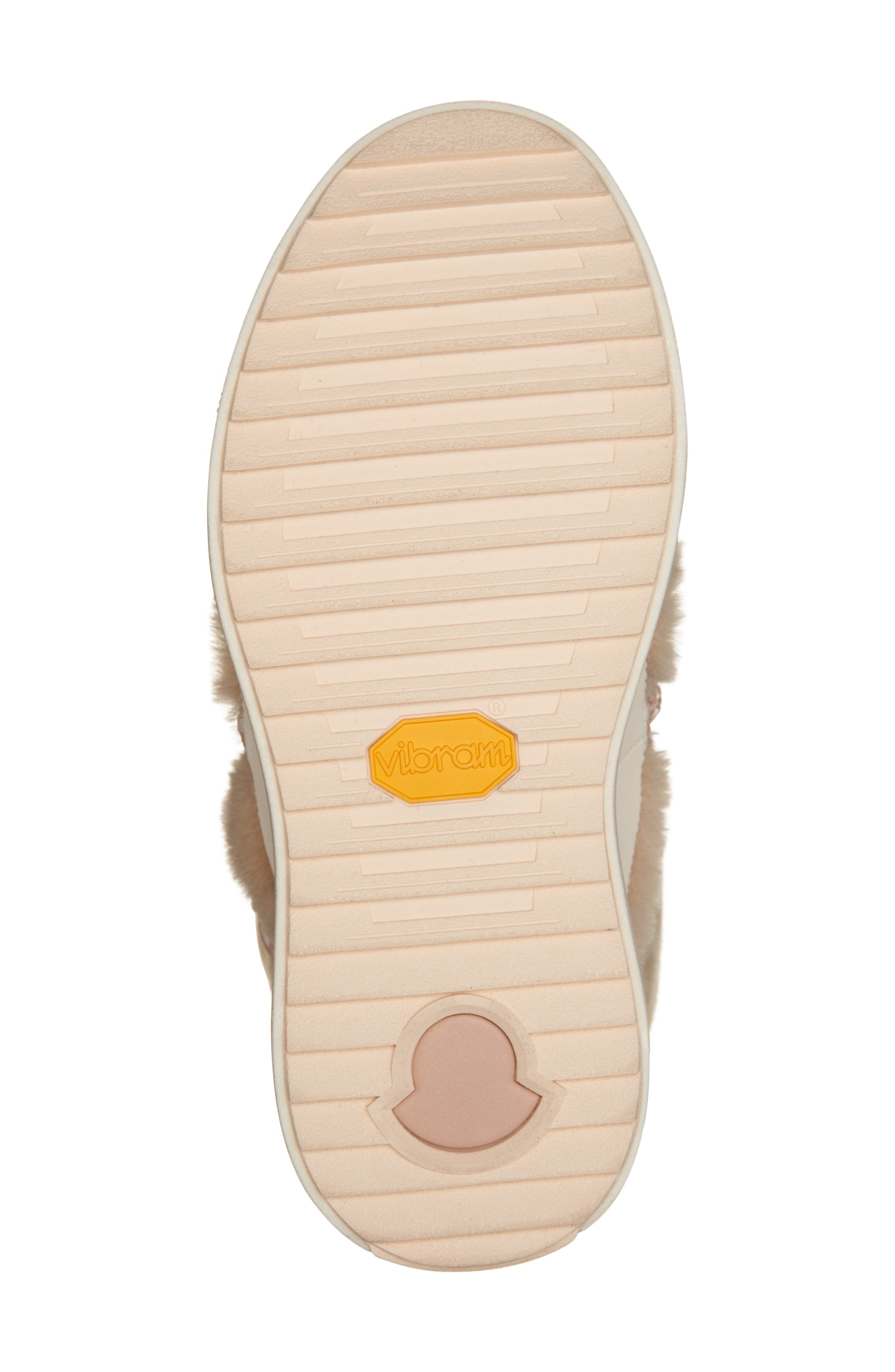 Moncler Mon Altive Faux Fur Snow Boot, Alternate, color, Teddy