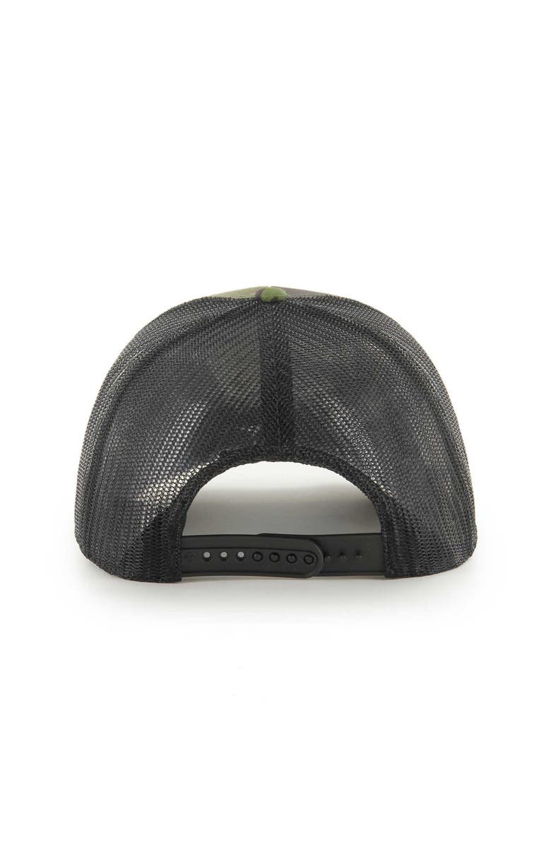 '47 Men's '47 Camo/Black Columbus Blue Jackets Trucker Adjustable Hat, Alternate, color, Camo