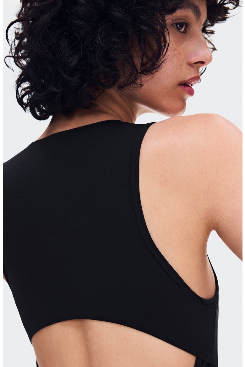 Studio Athletic Dress, Alternate, color, BLACK